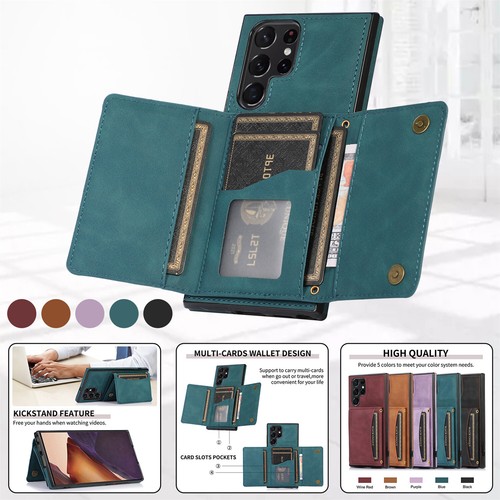 Leather wallet card stand - stand, case