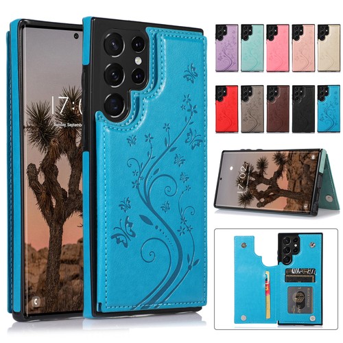 Card holder slim leather - holder,