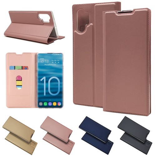 Leather wallet stand phone - leather,