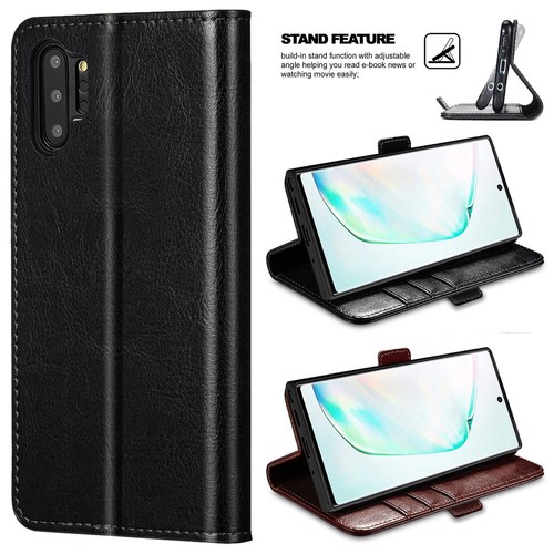 Leather pouch case card - leather,