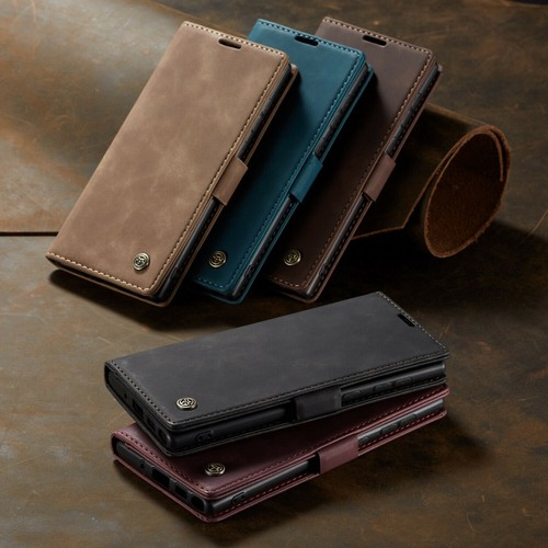 Caseme wallet leather flip - leather,